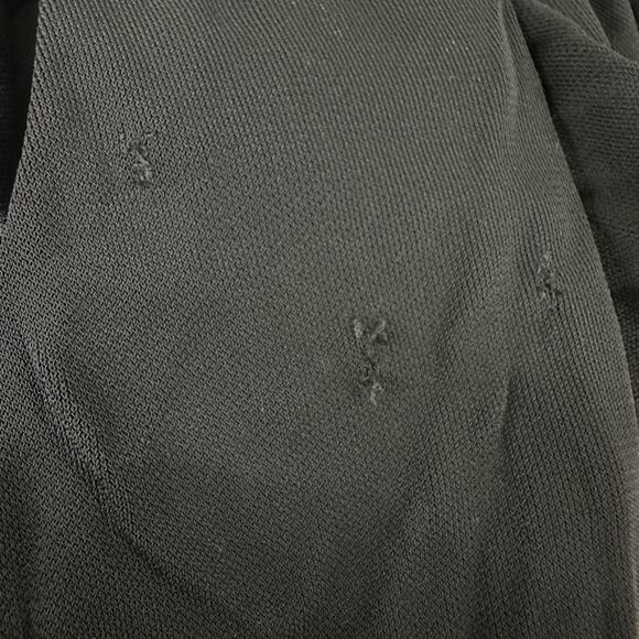 Halston Black Tank Gown Size 4 Cocktail Bodycon Halter Chic Maxi Dress $545 Flaw - Picture 12 of 12